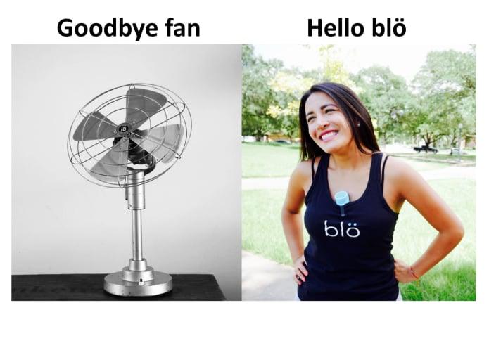 blö - First Wearable Cooling Device and Diffuser - Storming Gravity