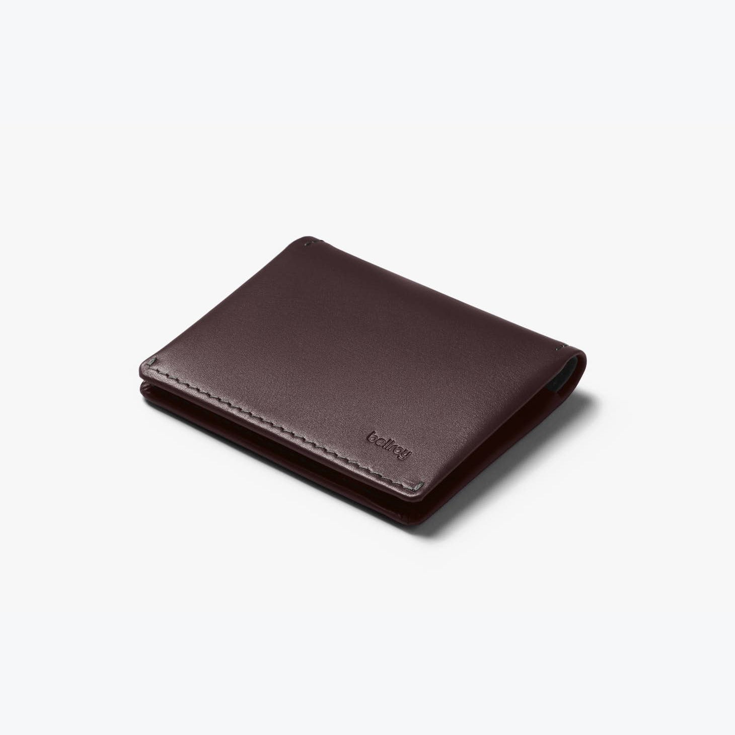 Bellroy Slim Sleeve | Leather Bifold Wallet for Minimalist - Storming Gravity