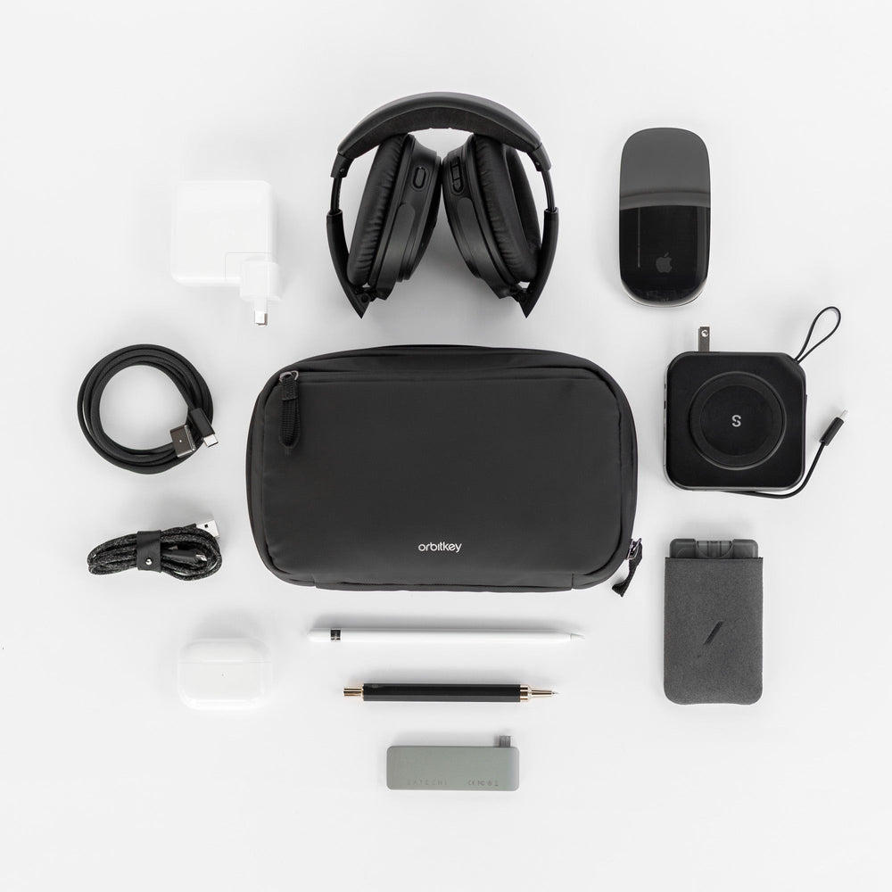 2-in-1 Tech Accessory Pouch - Storming Gravity