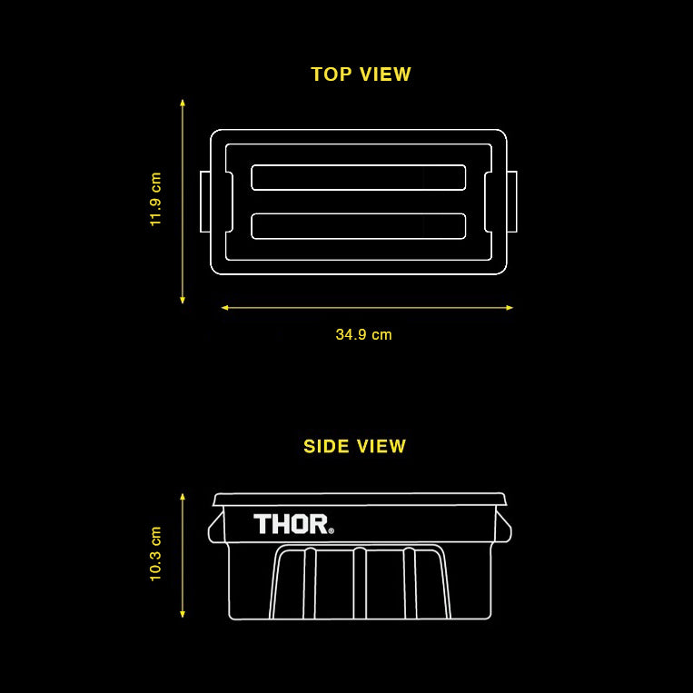 2.5L Mini Limo Stackable Storage Box