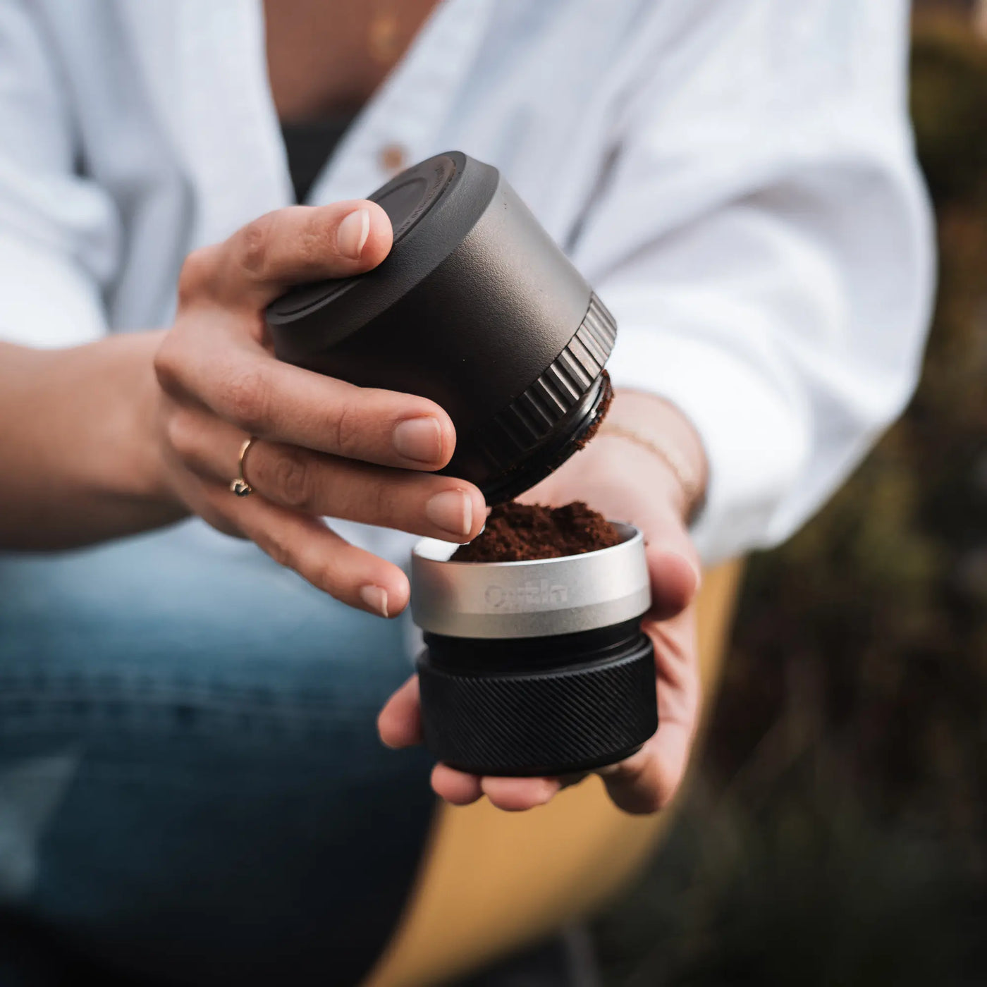 Fino Portable Electric Coffee Grinder - Storming Gravity