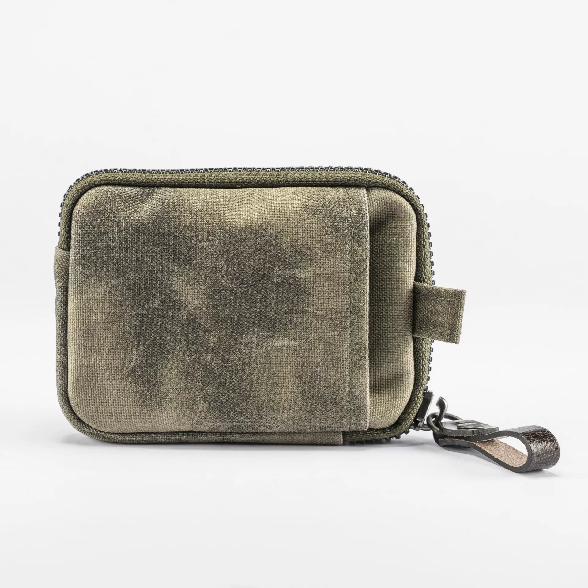 Woodland Camo Leather Essential Wallet - Storming Gravity