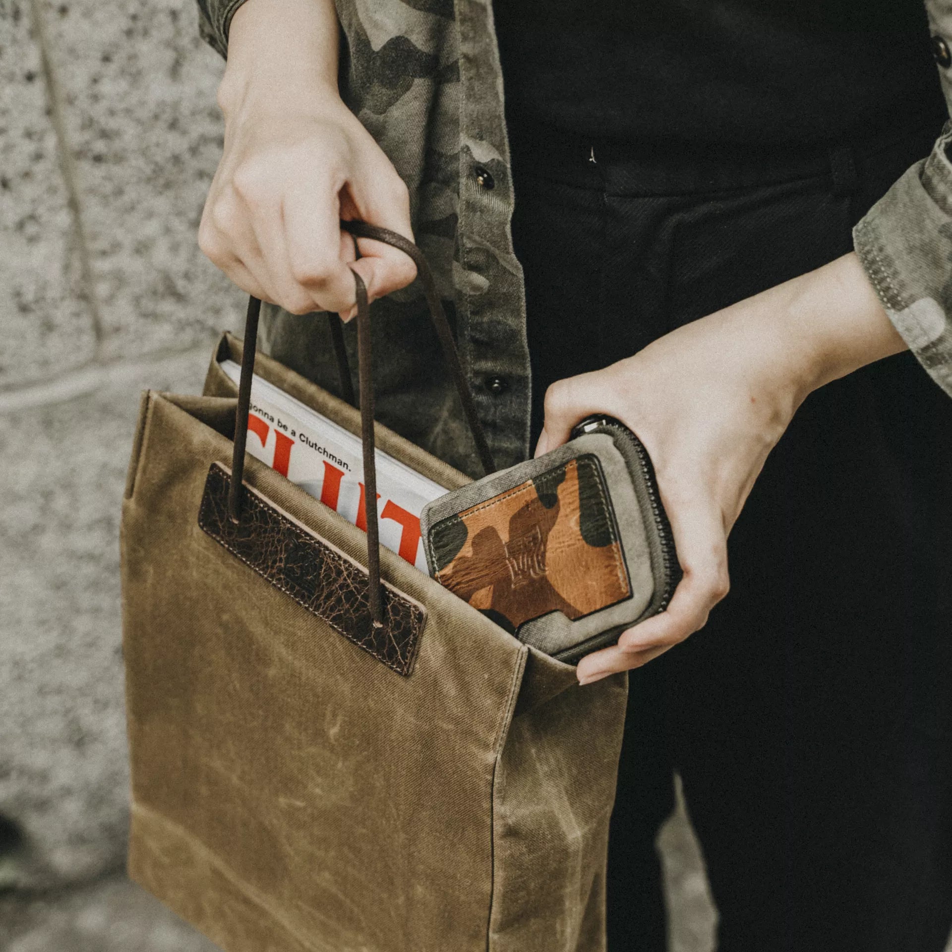 Nylon 5L Foldable Shopping Bag - Storming Gravity