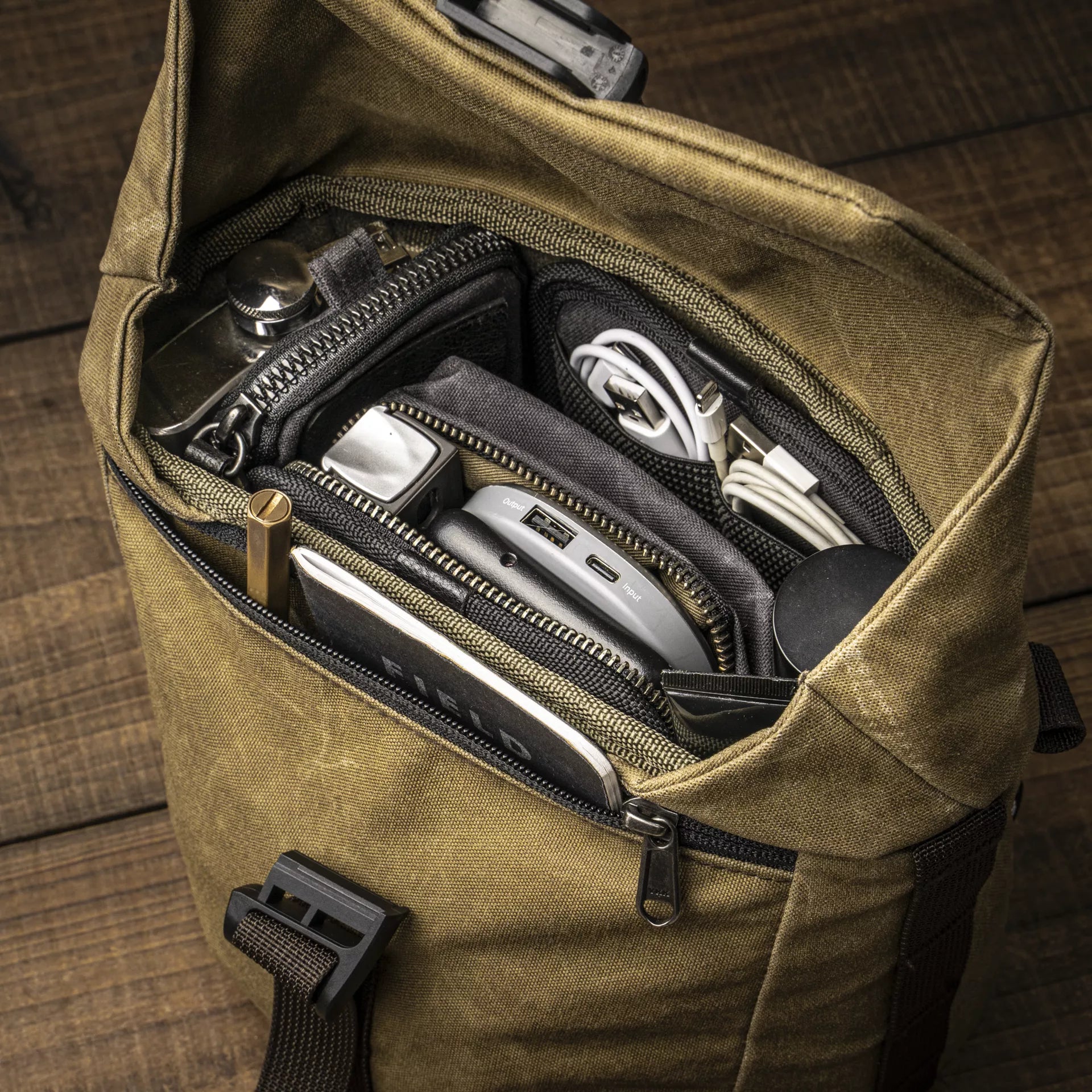 Pilot Canvas Travel Camera Bag 3.5L Upgraded - Storming Gravity
