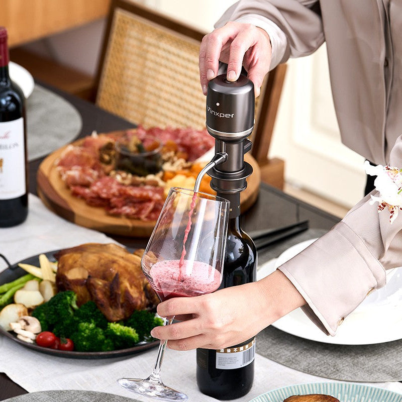 Vinxper Expert - Adjustable Electric Wine Aerator - Storming Gravity
