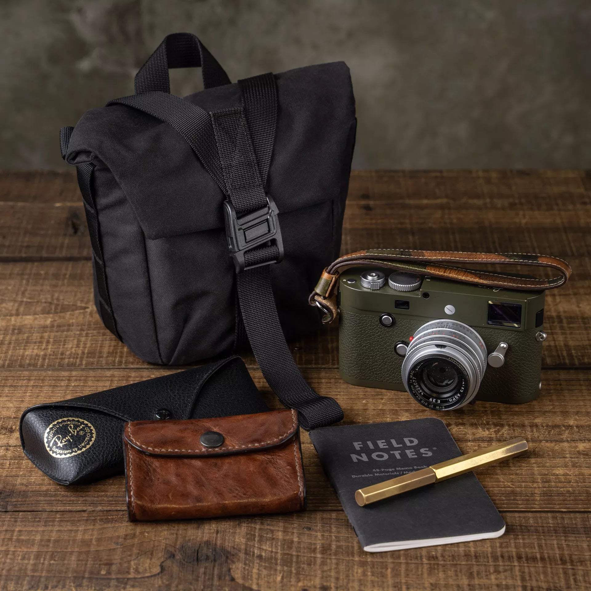 Pilot Canvas Travel Camera Bag 2L Upgraded - Storming Gravity