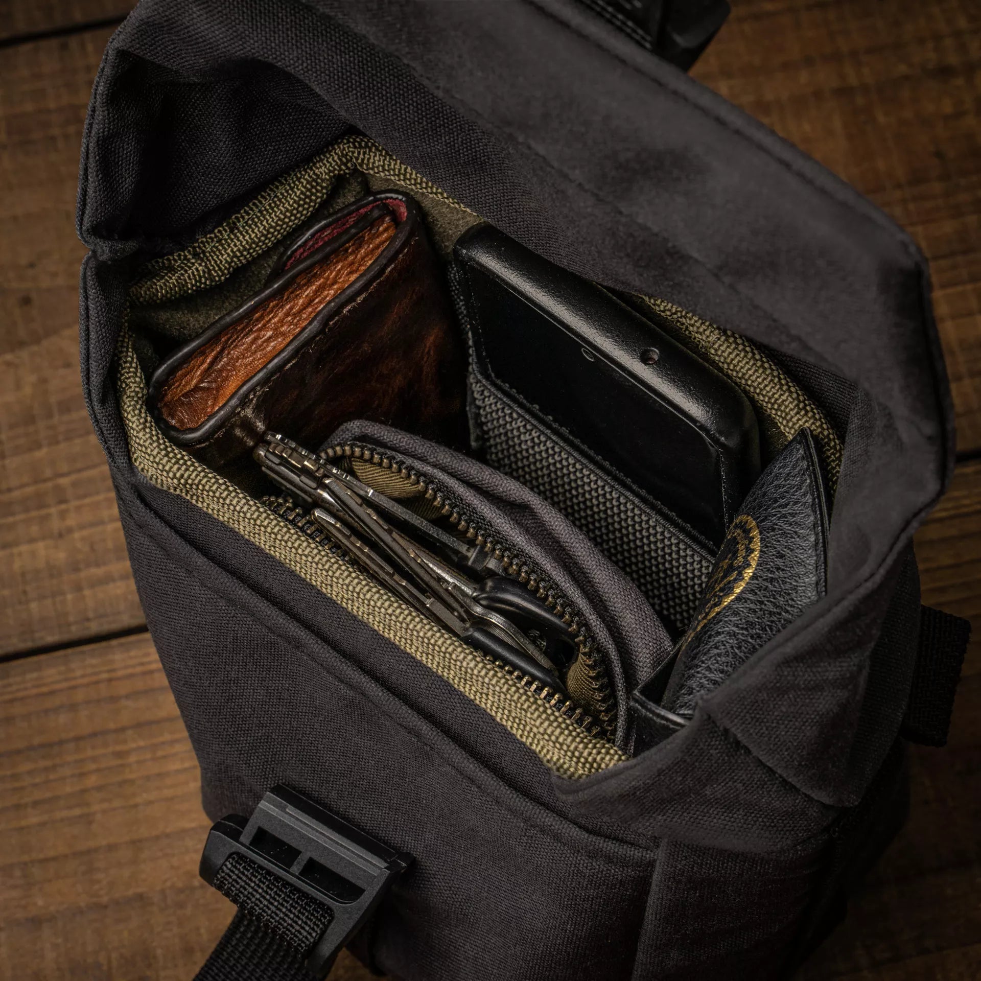 Pilot Canvas Travel Camera Bag 2L Upgraded - Storming Gravity