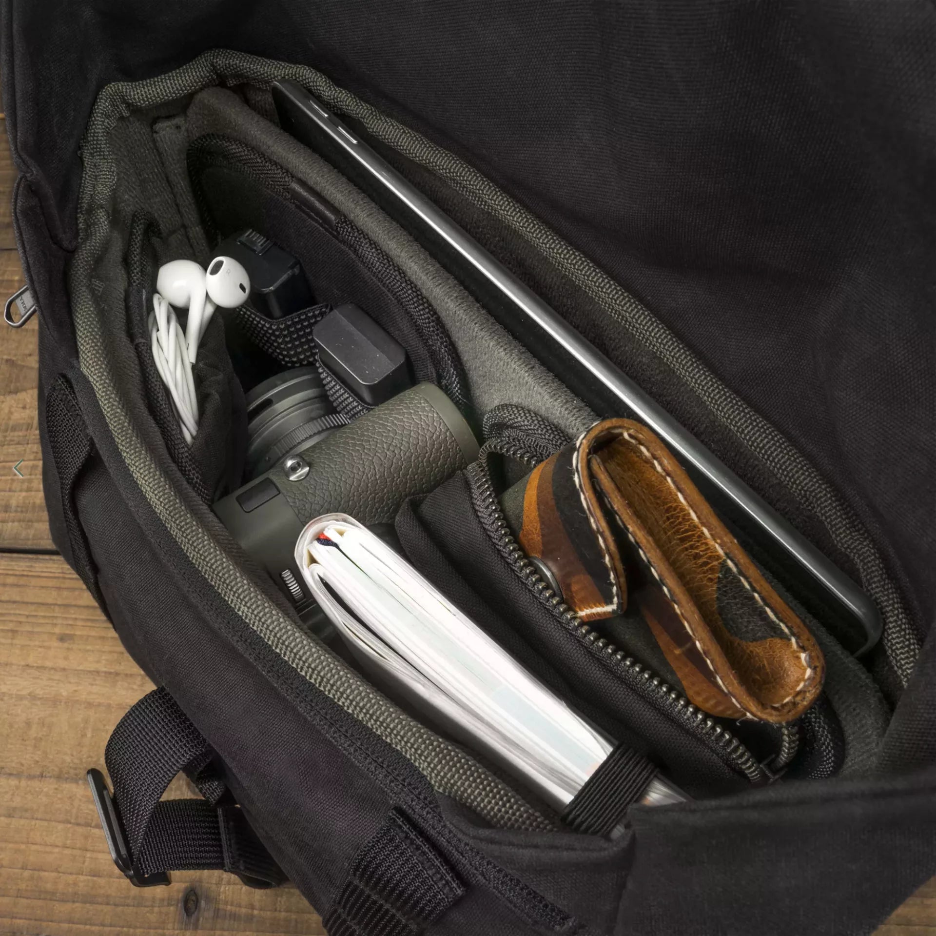 Pilot Canvas Travel Camera Bag 7L Upgraded