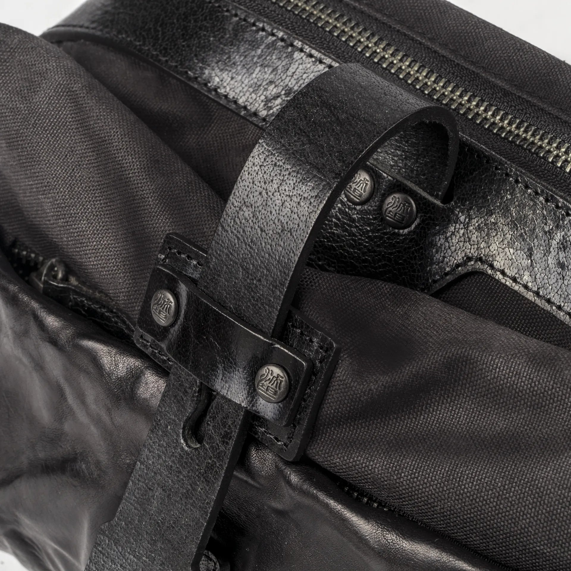 Mini Rider Sling Bag 3.5L - Leather Canvas Version