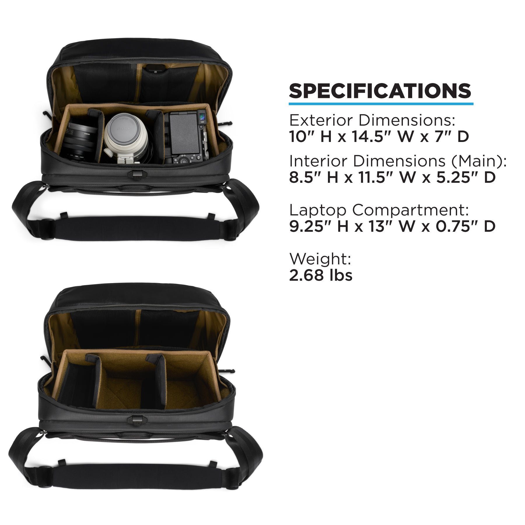 McKinnon Camera Messenger 13L - Storming Gravity