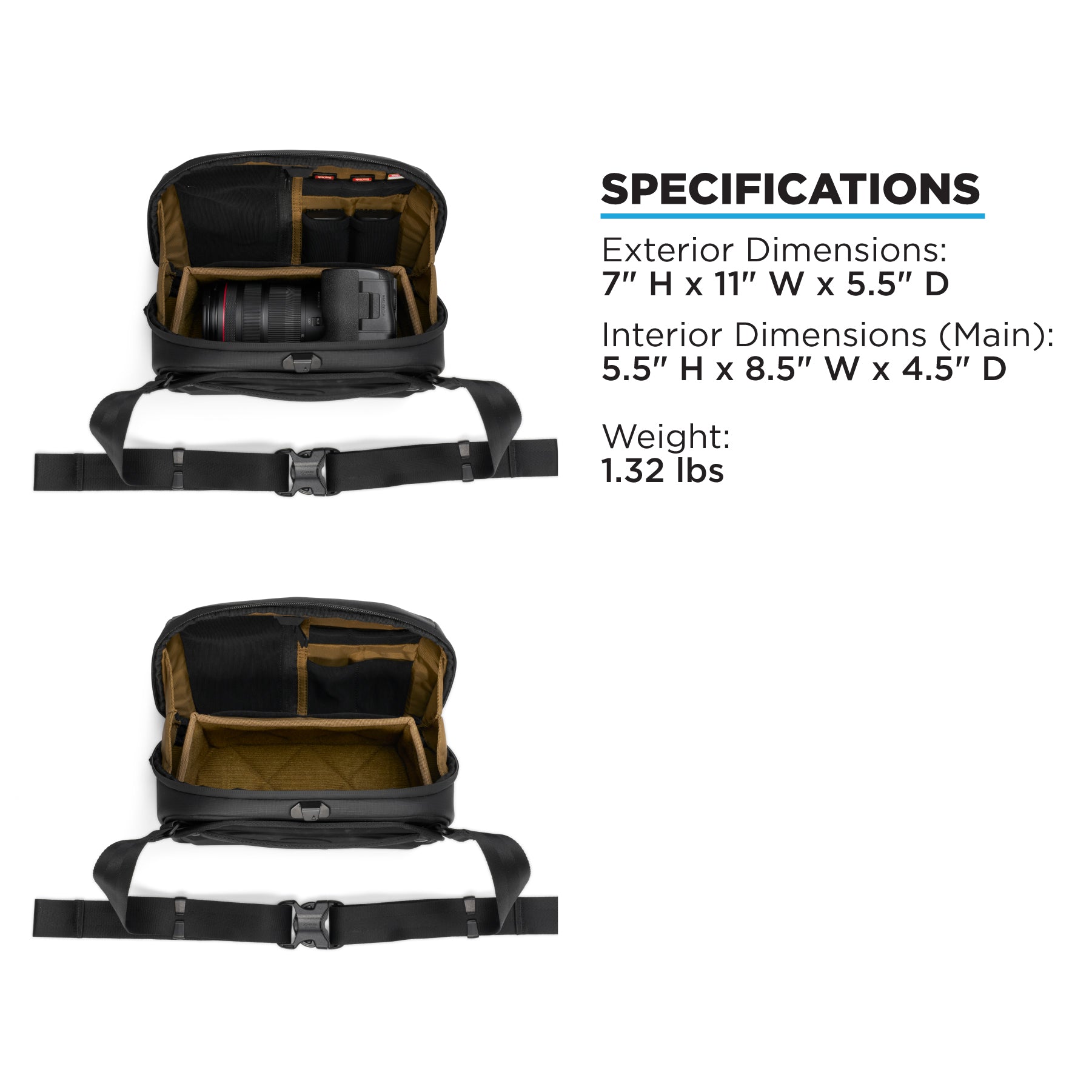 McKinnon Camera Sling 5L - Storming Gravity