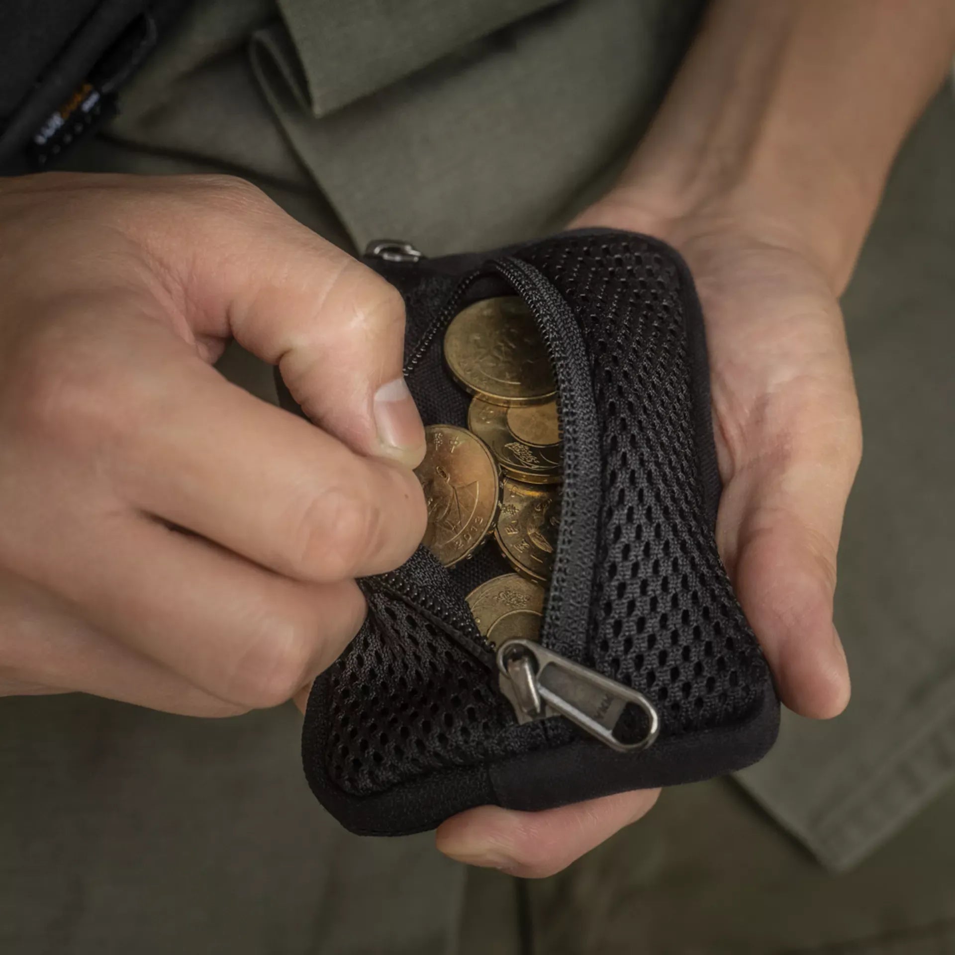 Zippered Coin Pocket Armor 13 - Storming Gravity