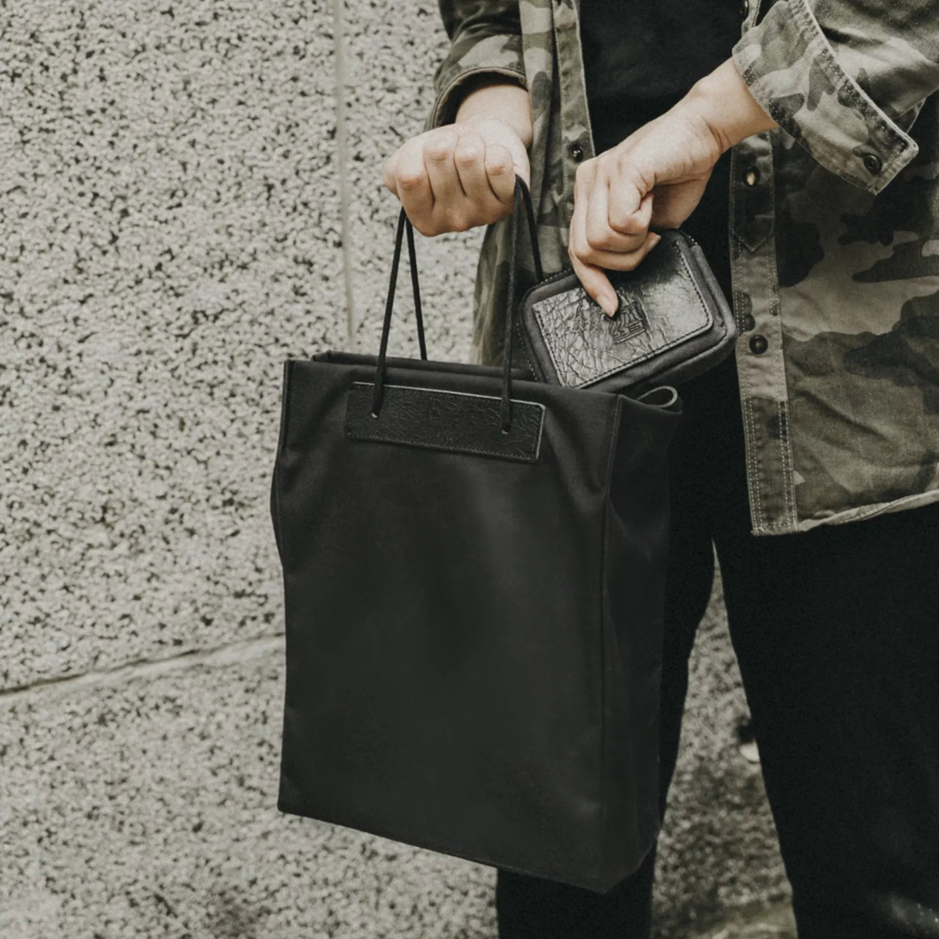 Nylon 5L Foldable Shopping Bag - Storming Gravity