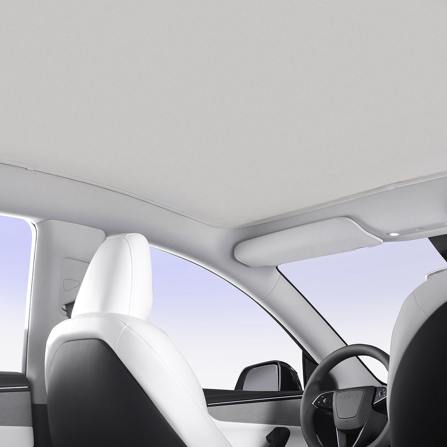 Ice Velvet Static Glassroof Sunshade for Model Y Juniper 2025+ - Storming Gravity