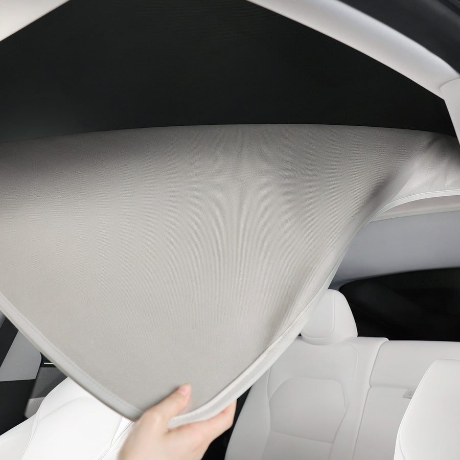 Ice Velvet Static Glassroof Sunshade for Model Y Juniper 2025+ - Storming Gravity