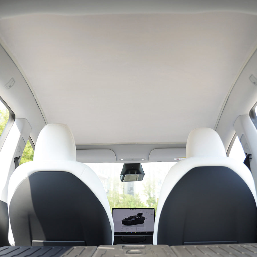 Ice Velvet Static Glassroof Sunshade for Model Y Juniper 2025+ - Storming Gravity