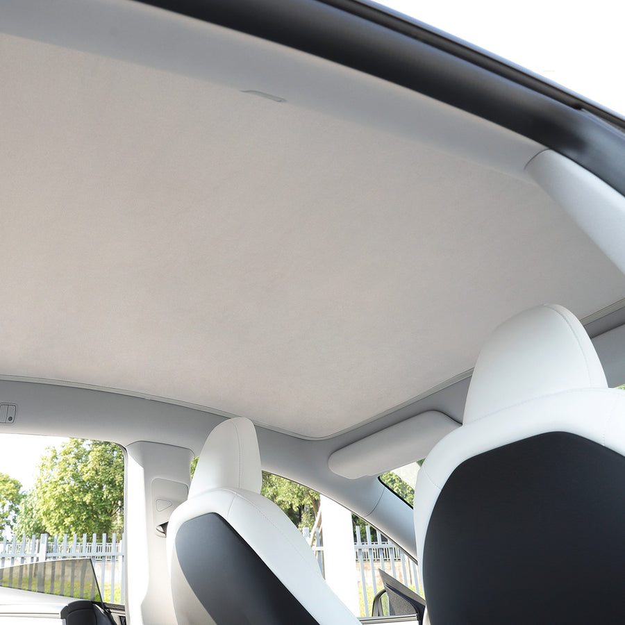 Ice Velvet Static Glassroof Sunshade for Model Y Juniper 2025+ - Storming Gravity
