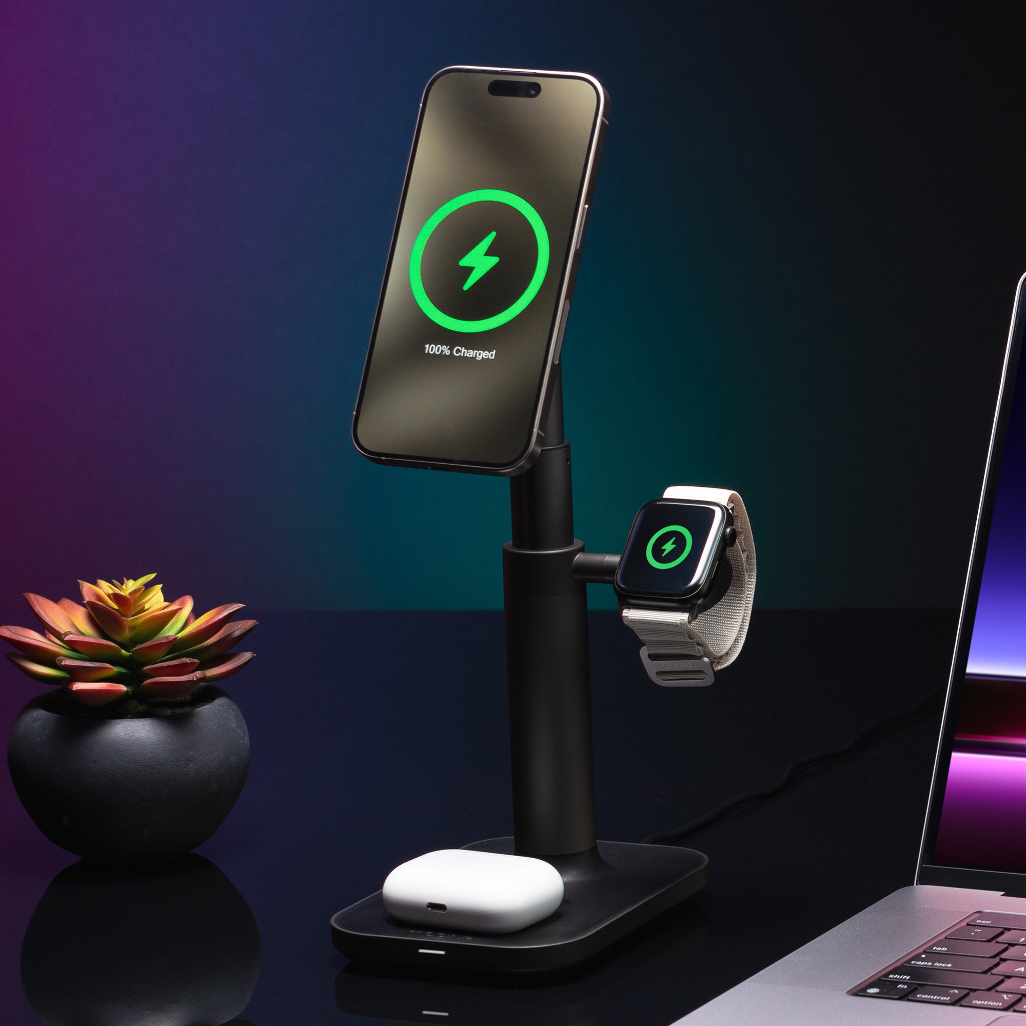 3-in-1 extendable stand with MagSafe - Storming Gravity
