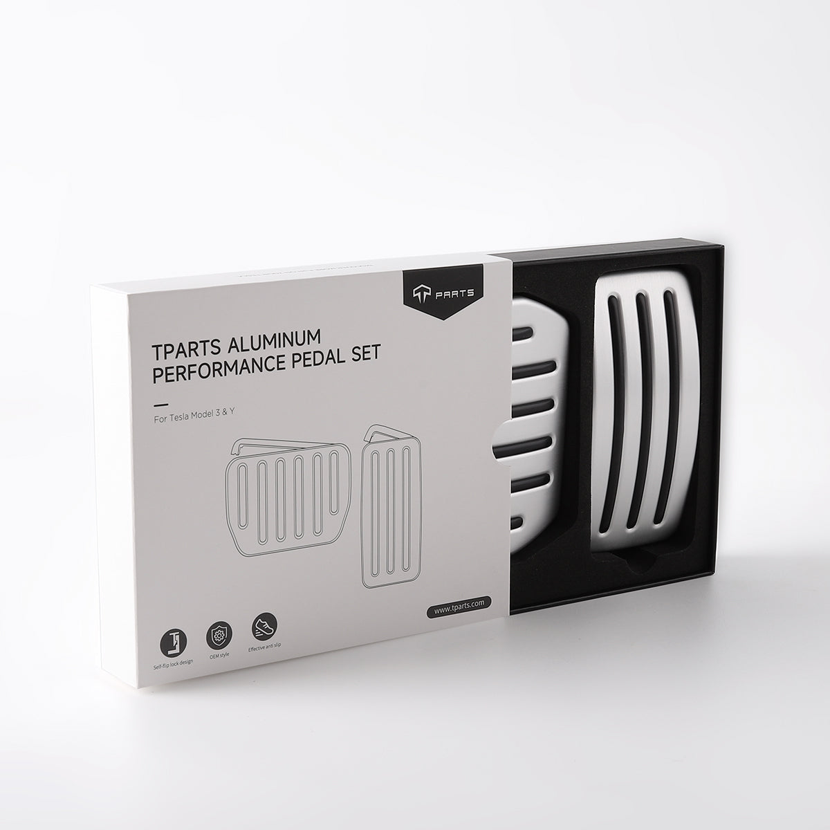 Performance Pedal Set for Tesla Model 3 & Y - Storming Gravity