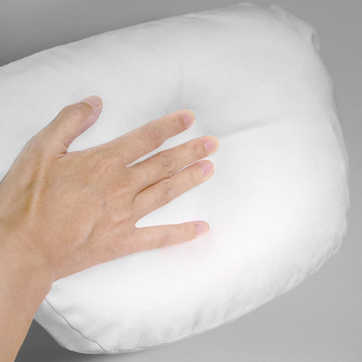 Soft Faux Suede Headrest Pillow For Tesla (Filled With Dupontโข Soronaยฎ Sustainable Bio Fiber) - Storming Gravity