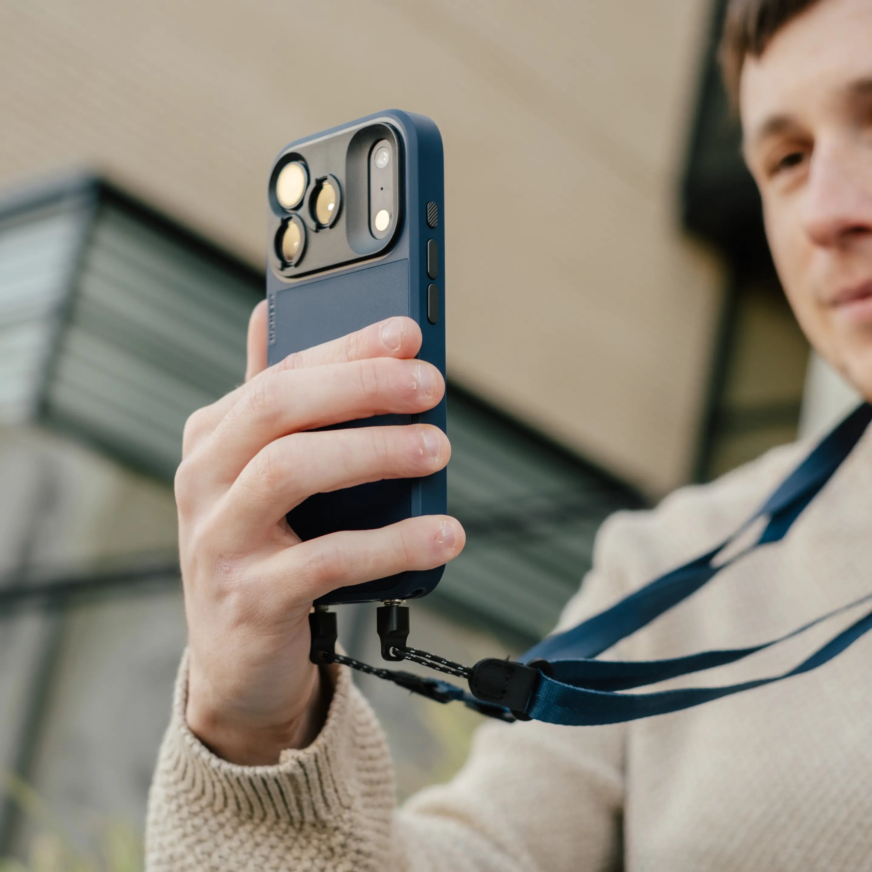 Mobile Adjustable Crossbody Strap - Storming Gravity