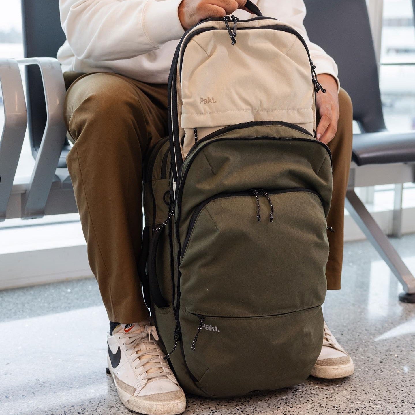 The Travel Backpack 2.0 - 35L/45L - Storming Gravity