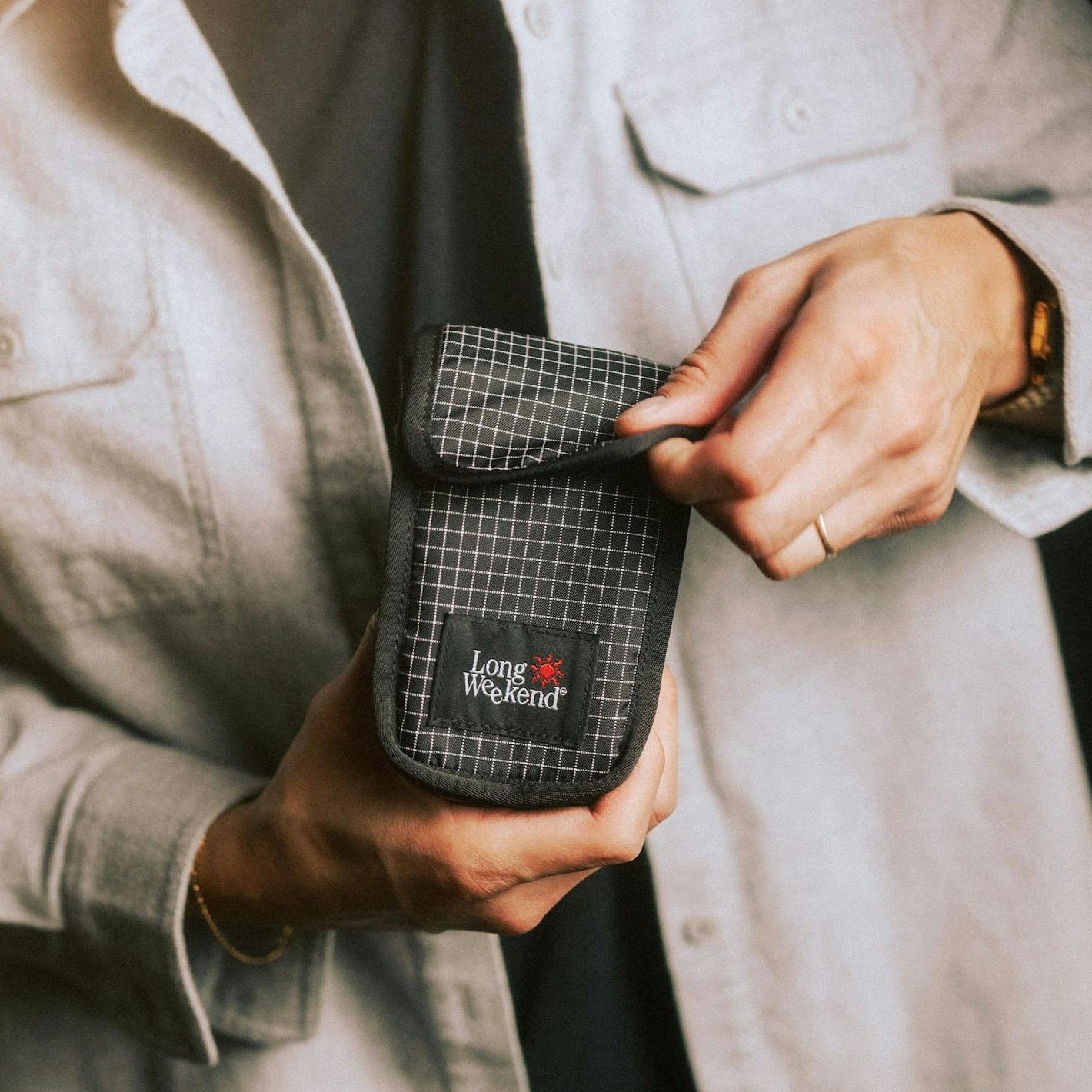 Point and Shoot Camera Pouch - Storming Gravity