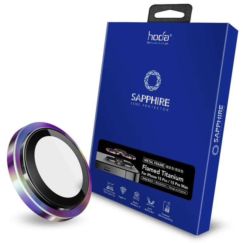 Sapphire Lens Protector (3 Lens) for iPhone 15 Pro/15 Pro Max