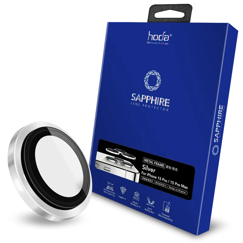 Sapphire Lens Protector (3 Lens) for iPhone 15 Pro/15 Pro Max