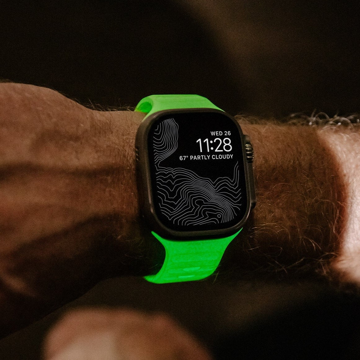 Sport Band - Glow 2.0 (Limited Edition) - 44/45/49mm - Storming Gravity