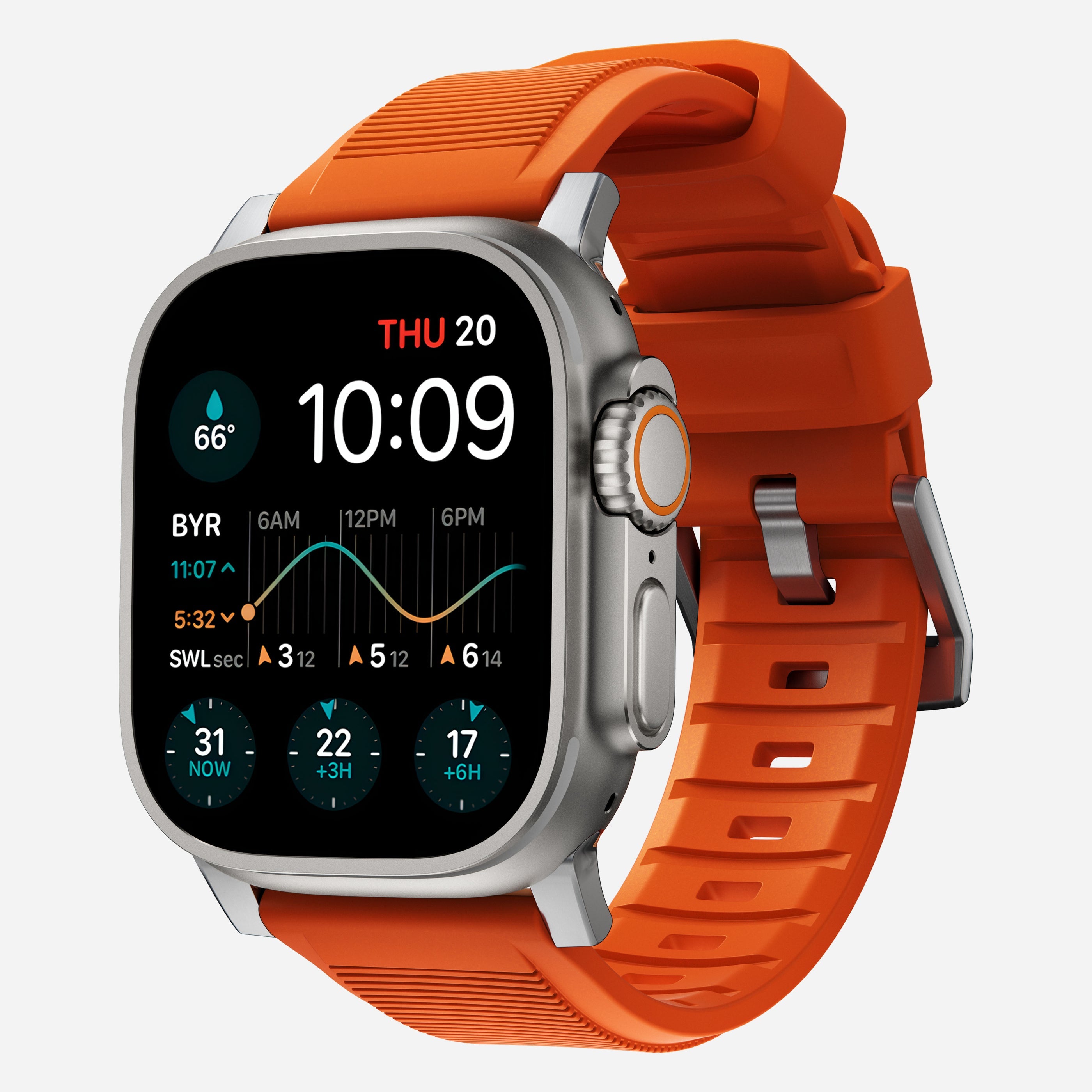 Rugged Band - for Ultra and 44-46mm - Storming Gravity