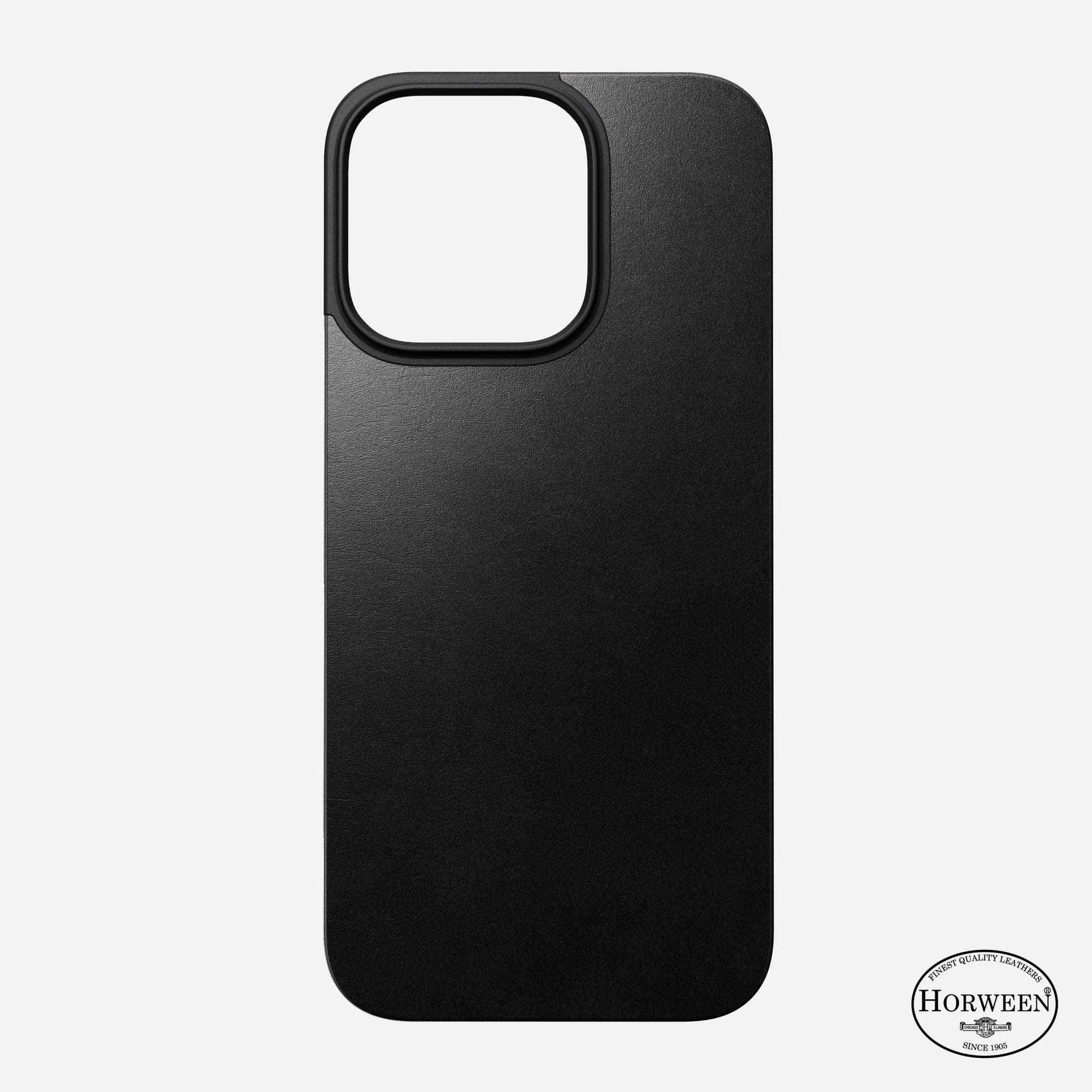 Magnetic Horween® Leather Back for iPhone 16 Series - Storming Gravity