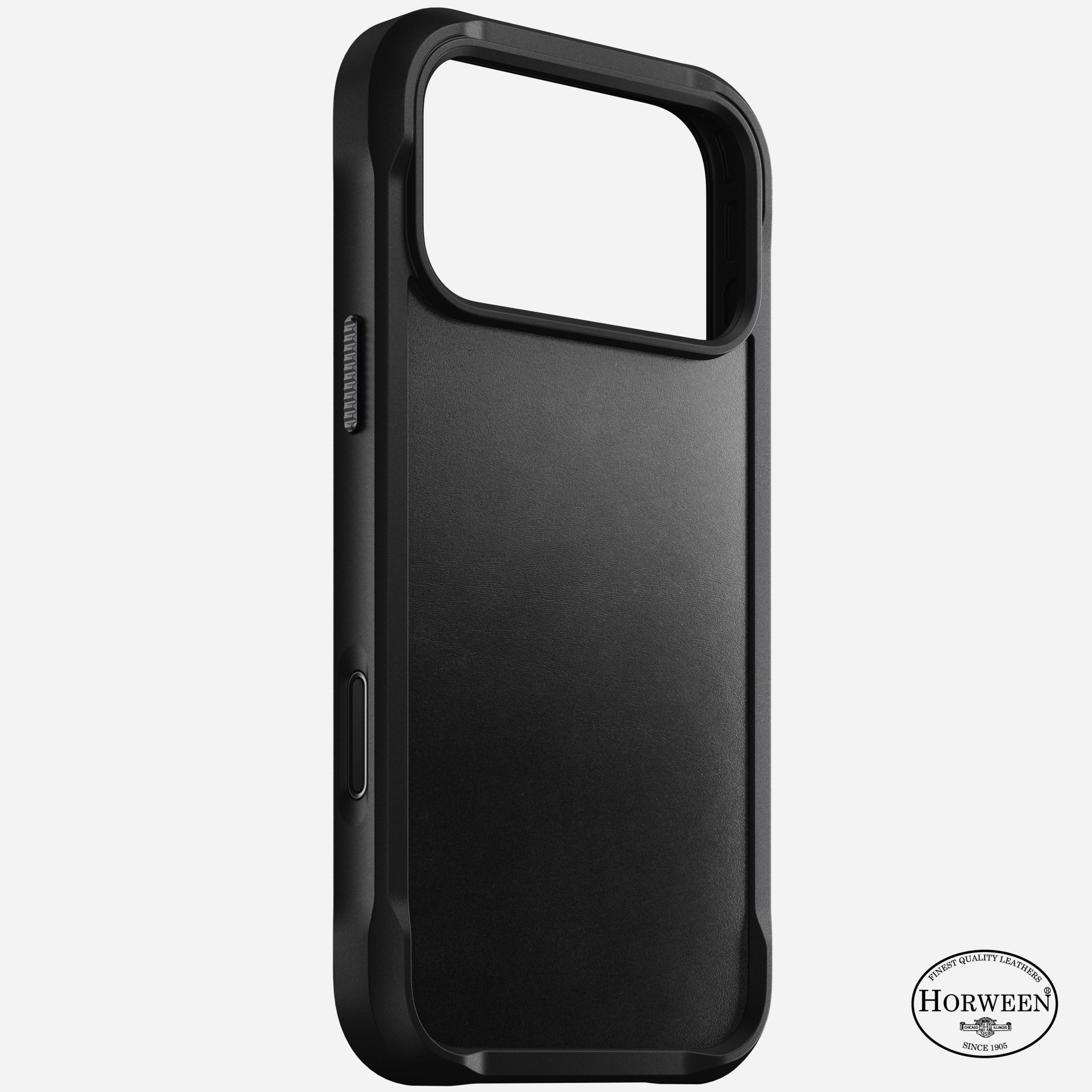 Rugged Leather Case for iPhone 17 - Storming Gravity