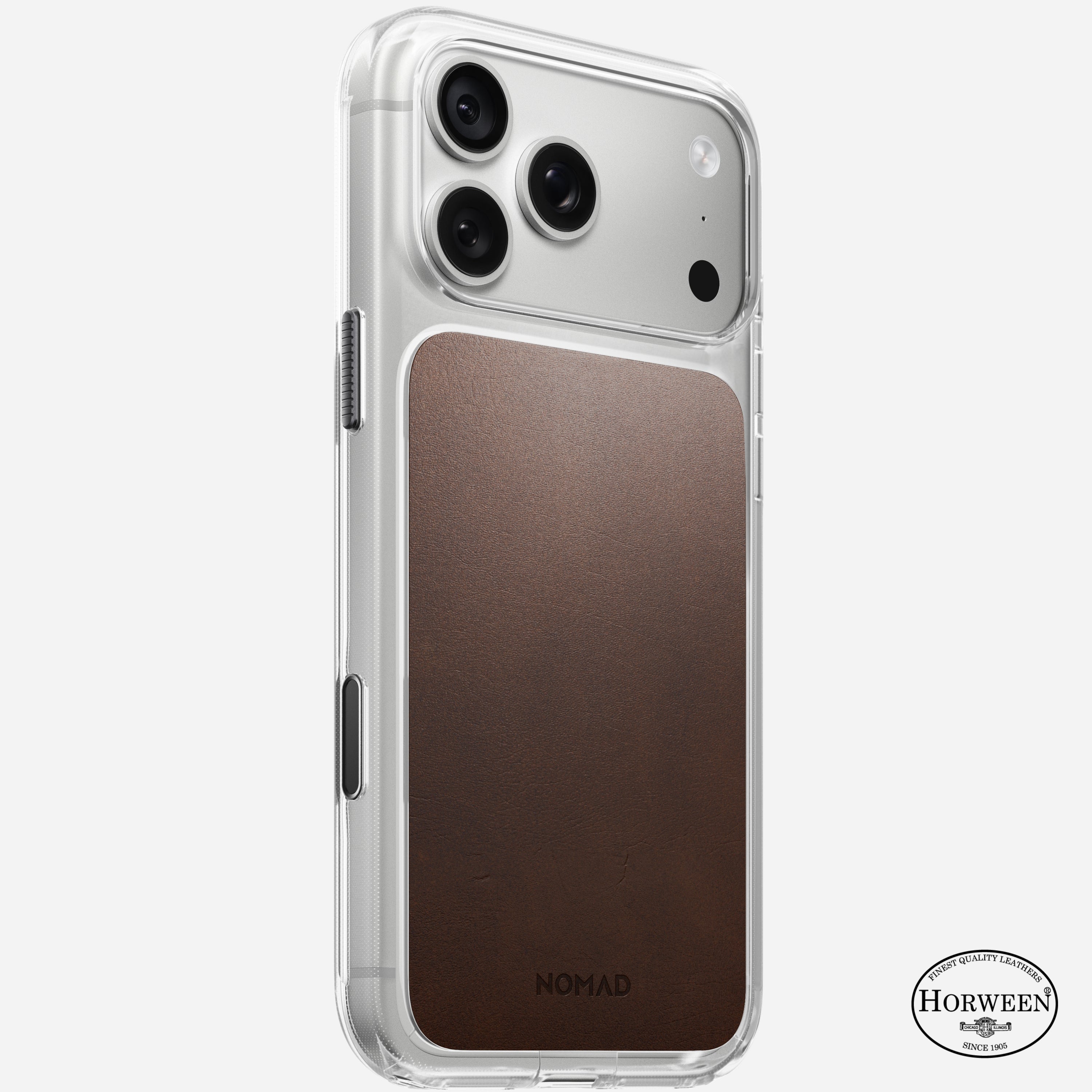 Clear Leather Case