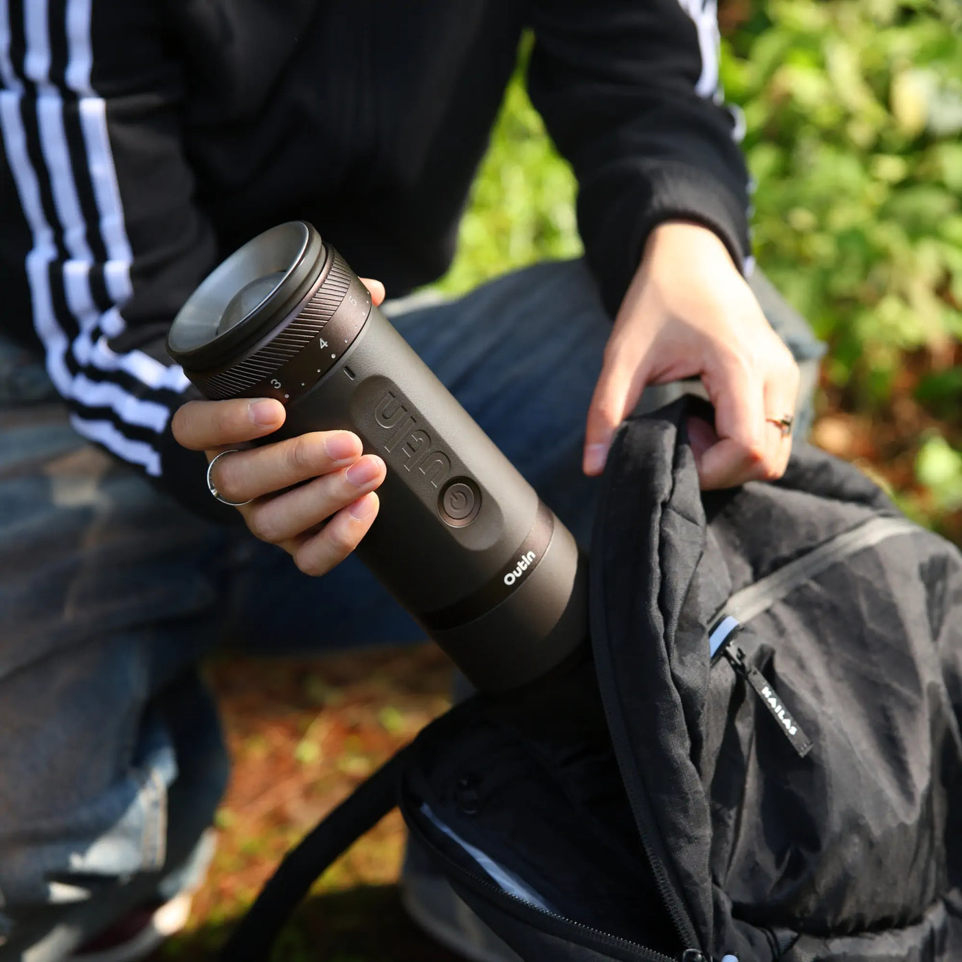 Fino Portable Electric Coffee Grinder - Storming Gravity