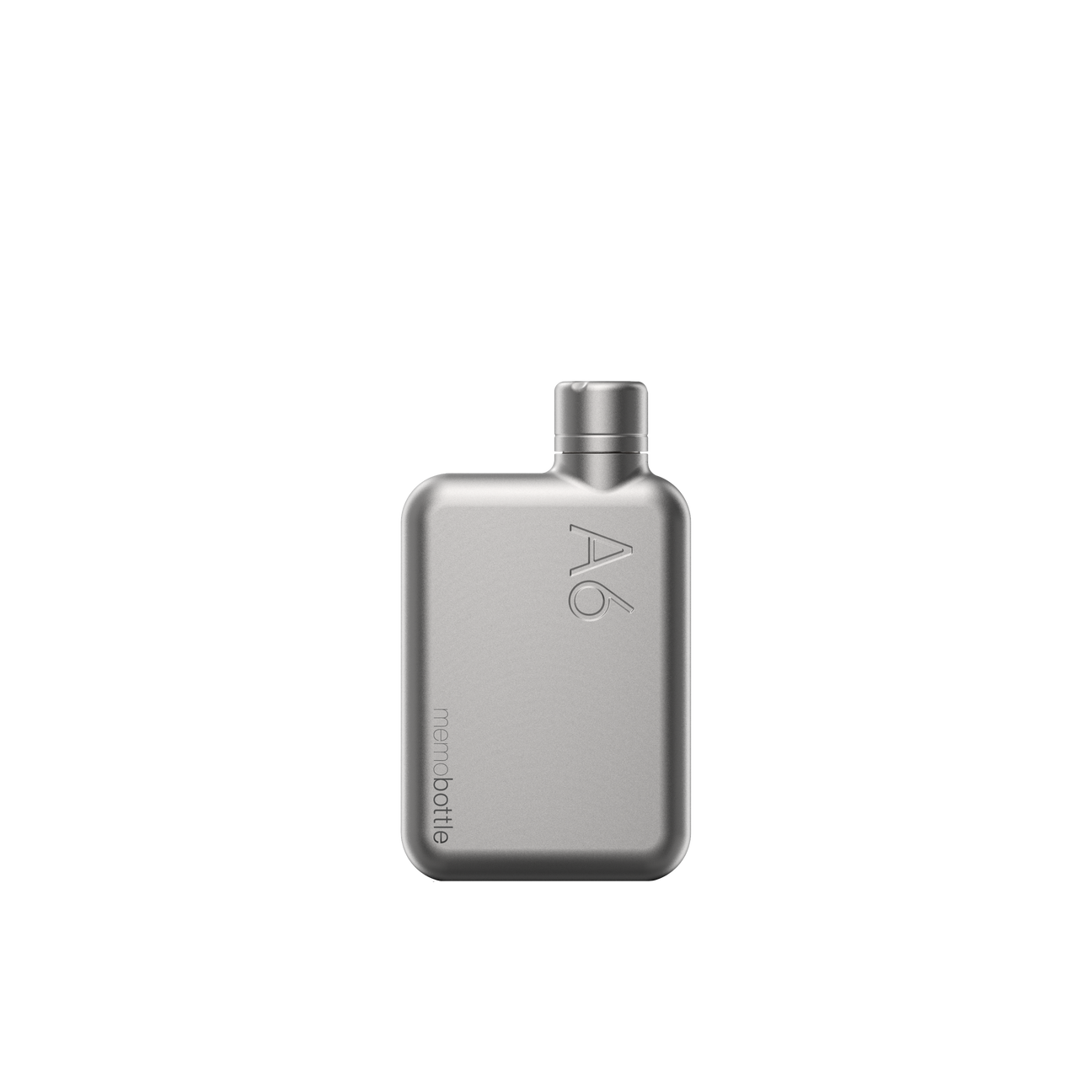 A6 Stainless Steel memobottle (Satin) 500ml - Storming Gravity