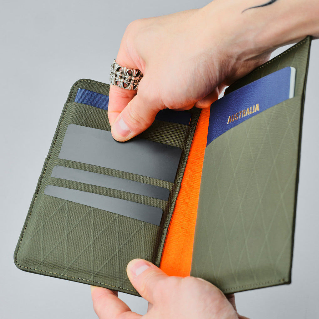Alpaka Ark Bifold Passport Wallet - Storming Gravity