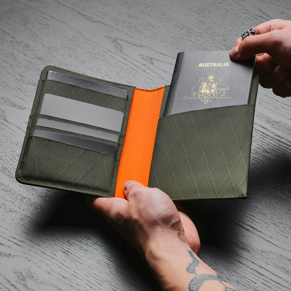 Alpaka Ark Bifold Passport Wallet - Storming Gravity
