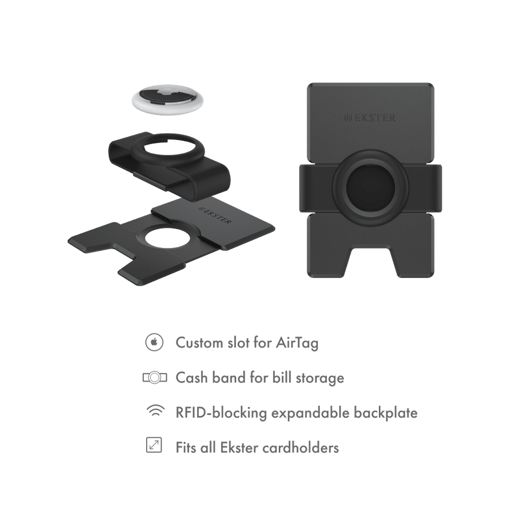 AirTag Cash Band for Ekster Wallet - Storming Gravity