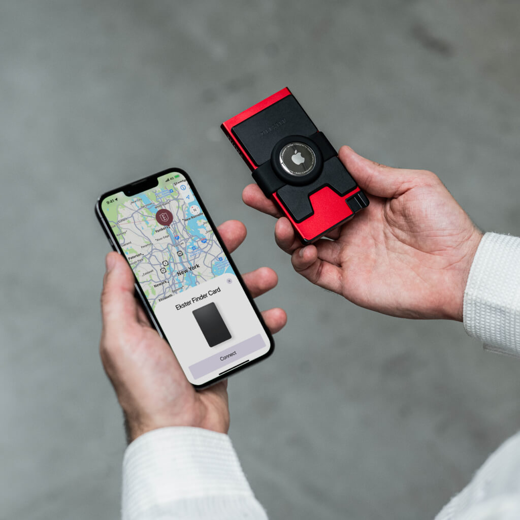 AirTag Cash Band for Ekster Wallet - Storming Gravity