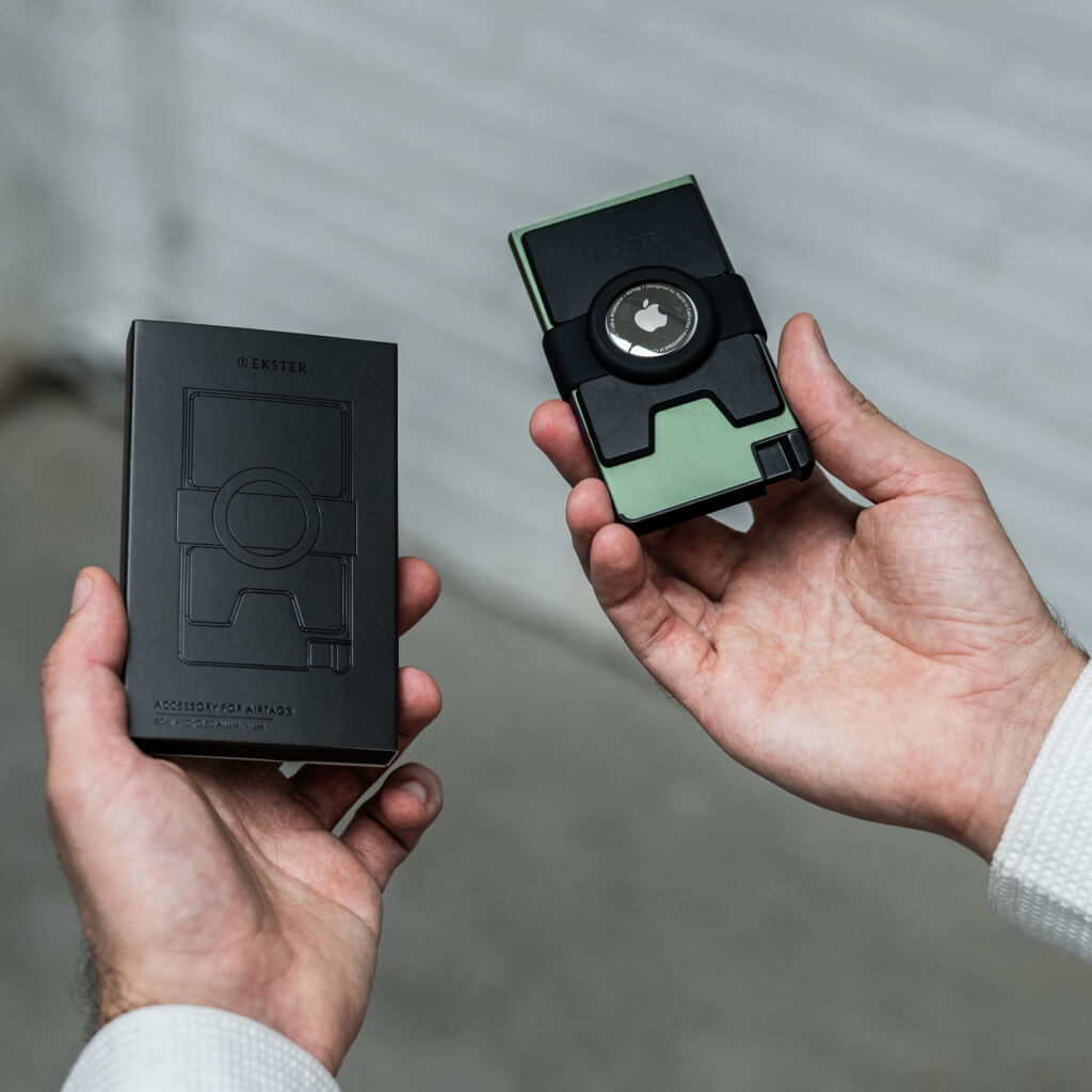 AirTag Cash Band for Ekster Wallet - Storming Gravity