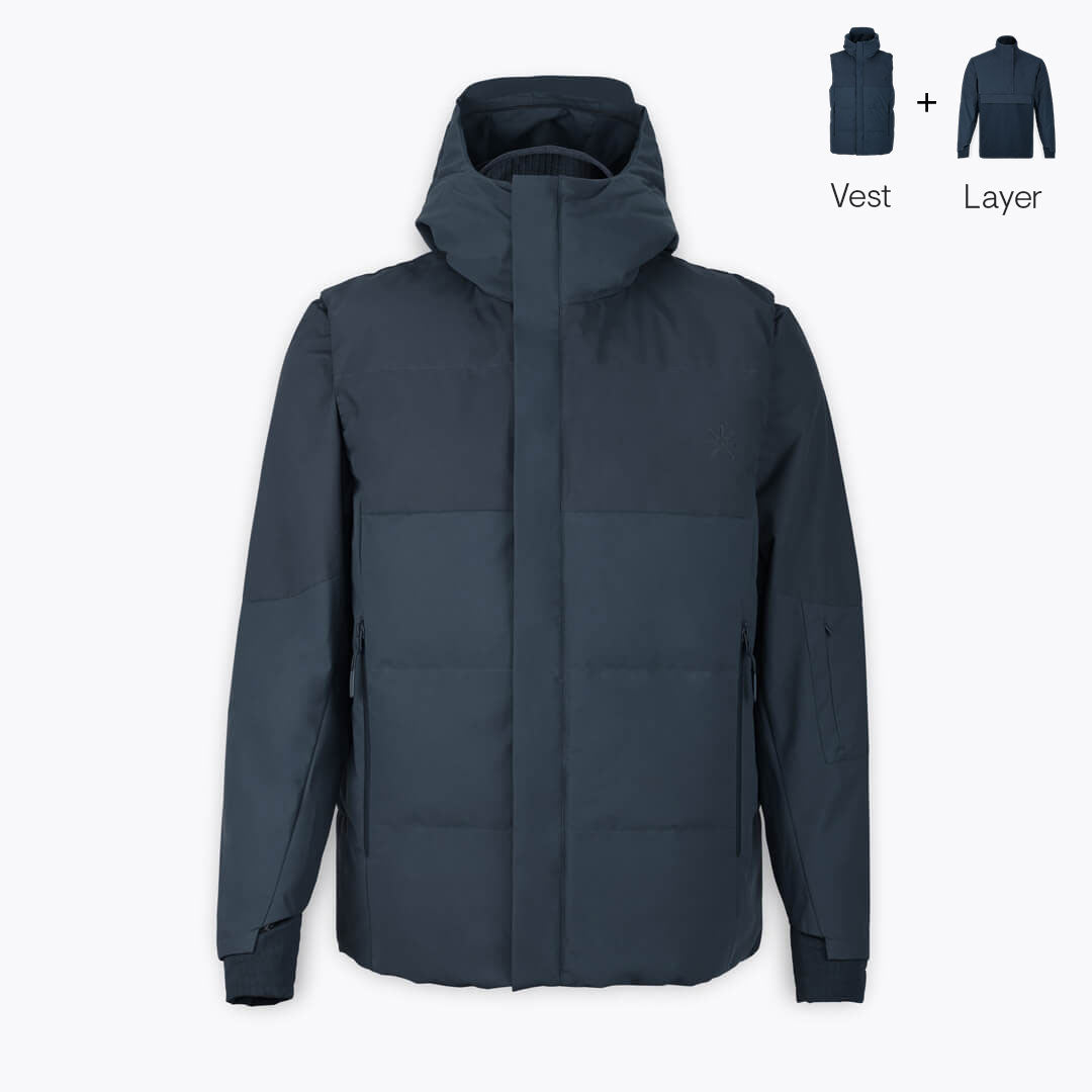 NS60 Waterproof & Windproof Jacket for 0-15ºC - Storming Gravity