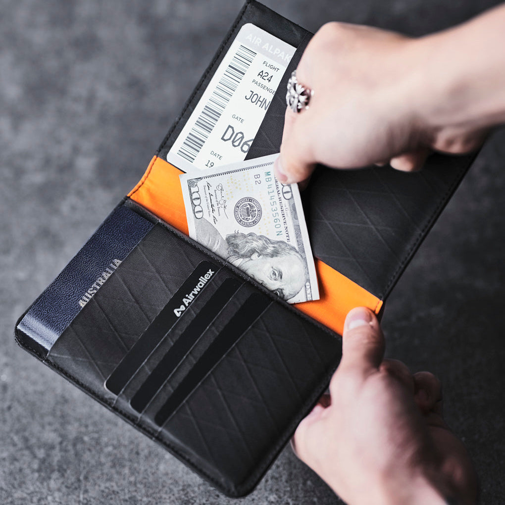 Alpaka Ark Bifold Passport Wallet - Storming Gravity