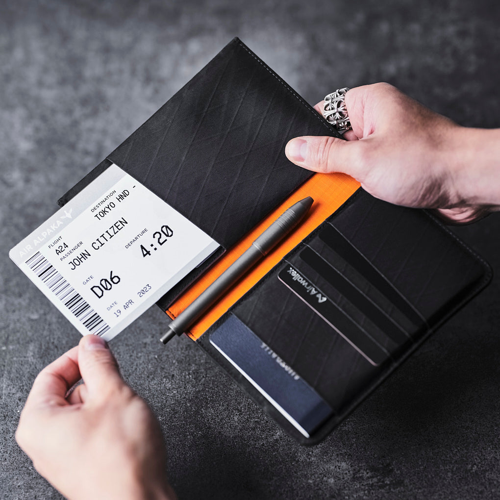Alpaka Ark Bifold Passport Wallet - Storming Gravity