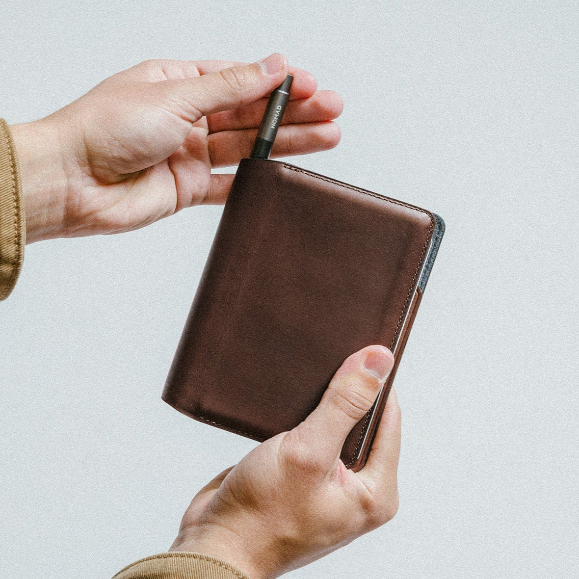 Passport Wallet - Pen Edition | Horween® - Storming Gravity