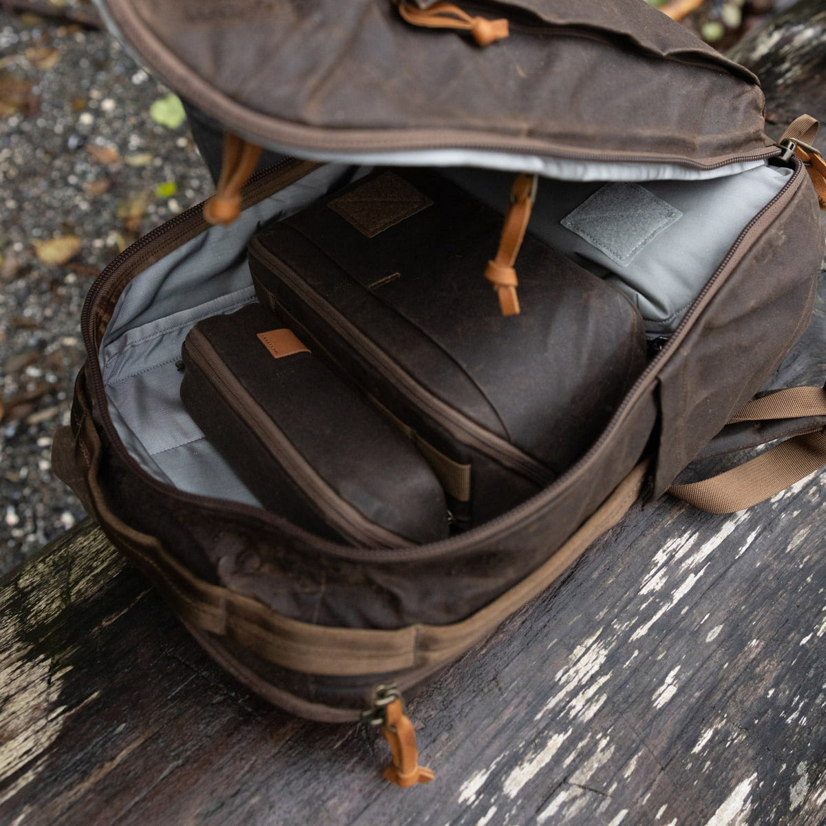 Civic Access Pouch 0.5L - Waxed Canvas