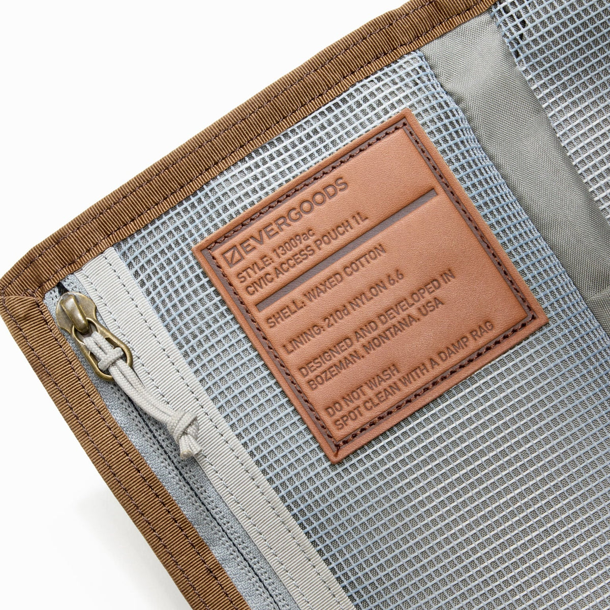 Civic Access Pouch 1L - Waxed Canvas