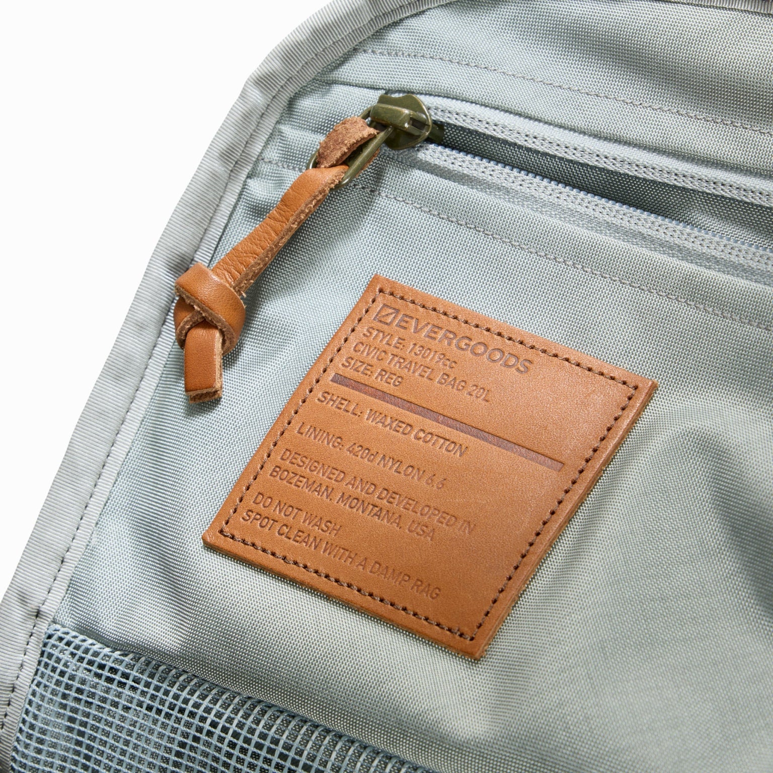 Civic Travel Bag 20L - Waxed Canvas - Storming Gravity