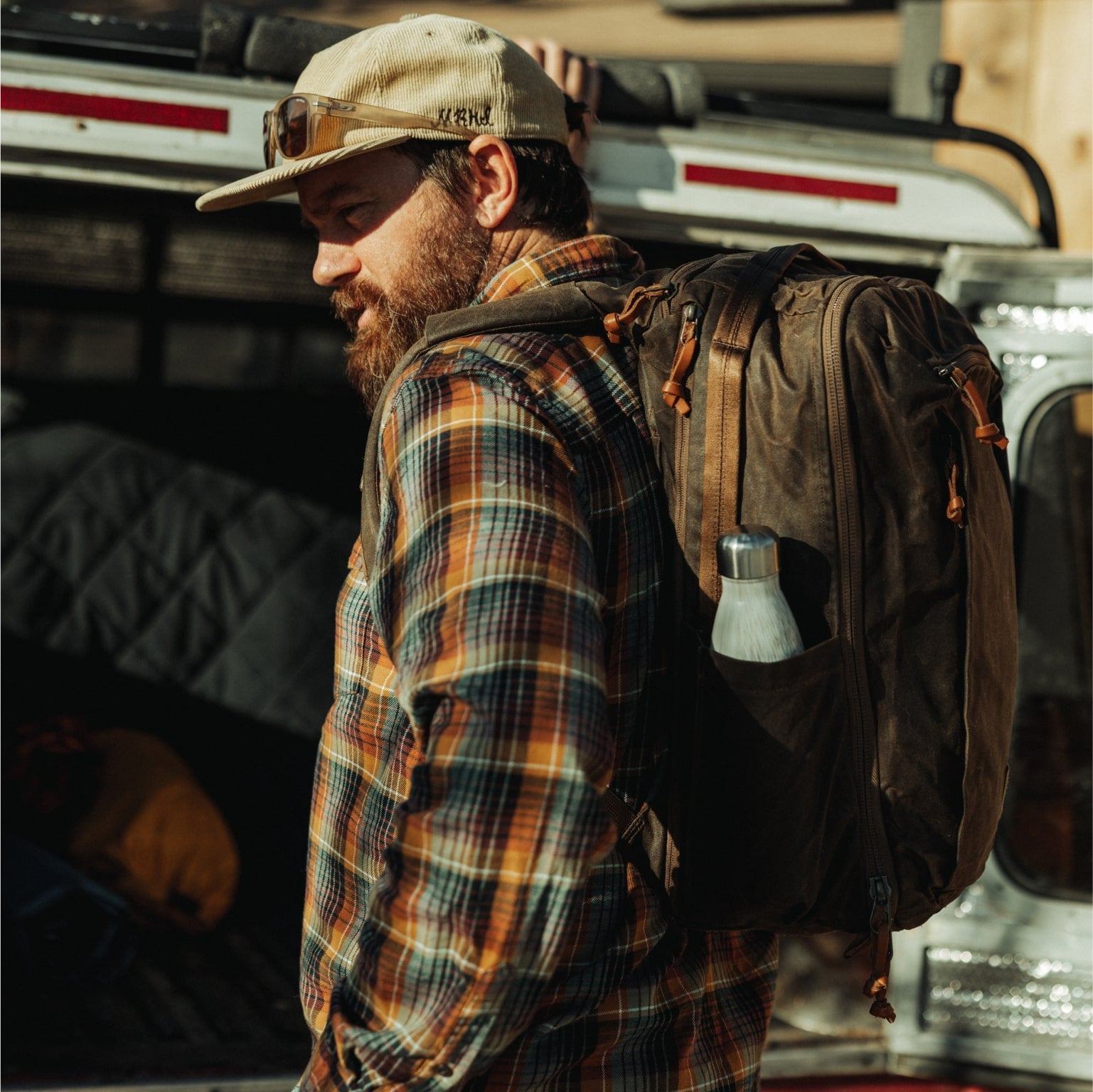 Civic Travel Bag 26L - Waxed Canvas - Storming Gravity