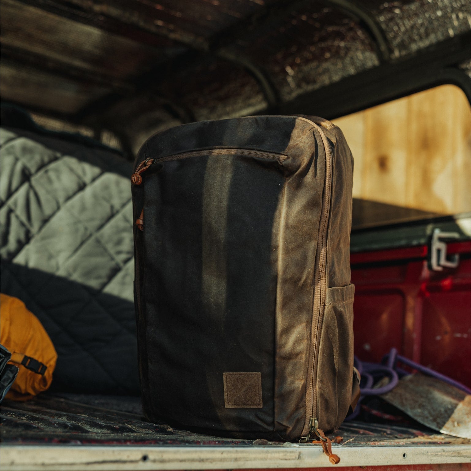 Civic Travel Bag 26L - Waxed Canvas - Storming Gravity